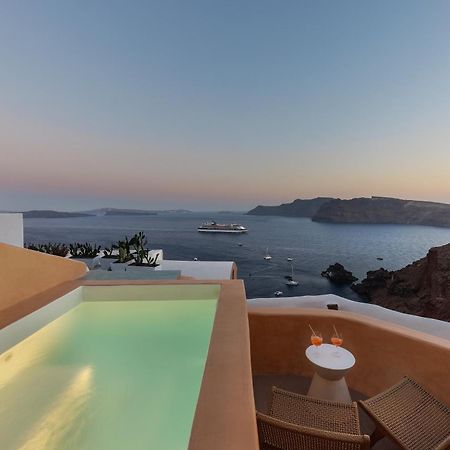 Annouso Villa With Hot Tub By Caldera Houses Oia  Exterior photo