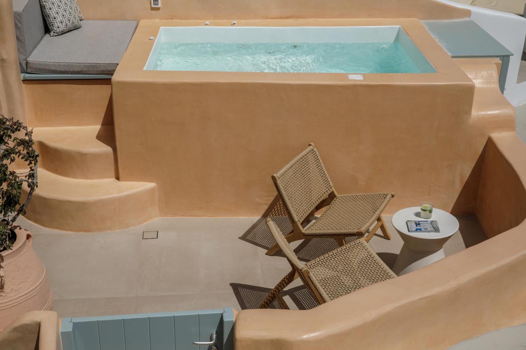 Annouso Villa With Hot Tub By Caldera Houses Oia  Exterior photo