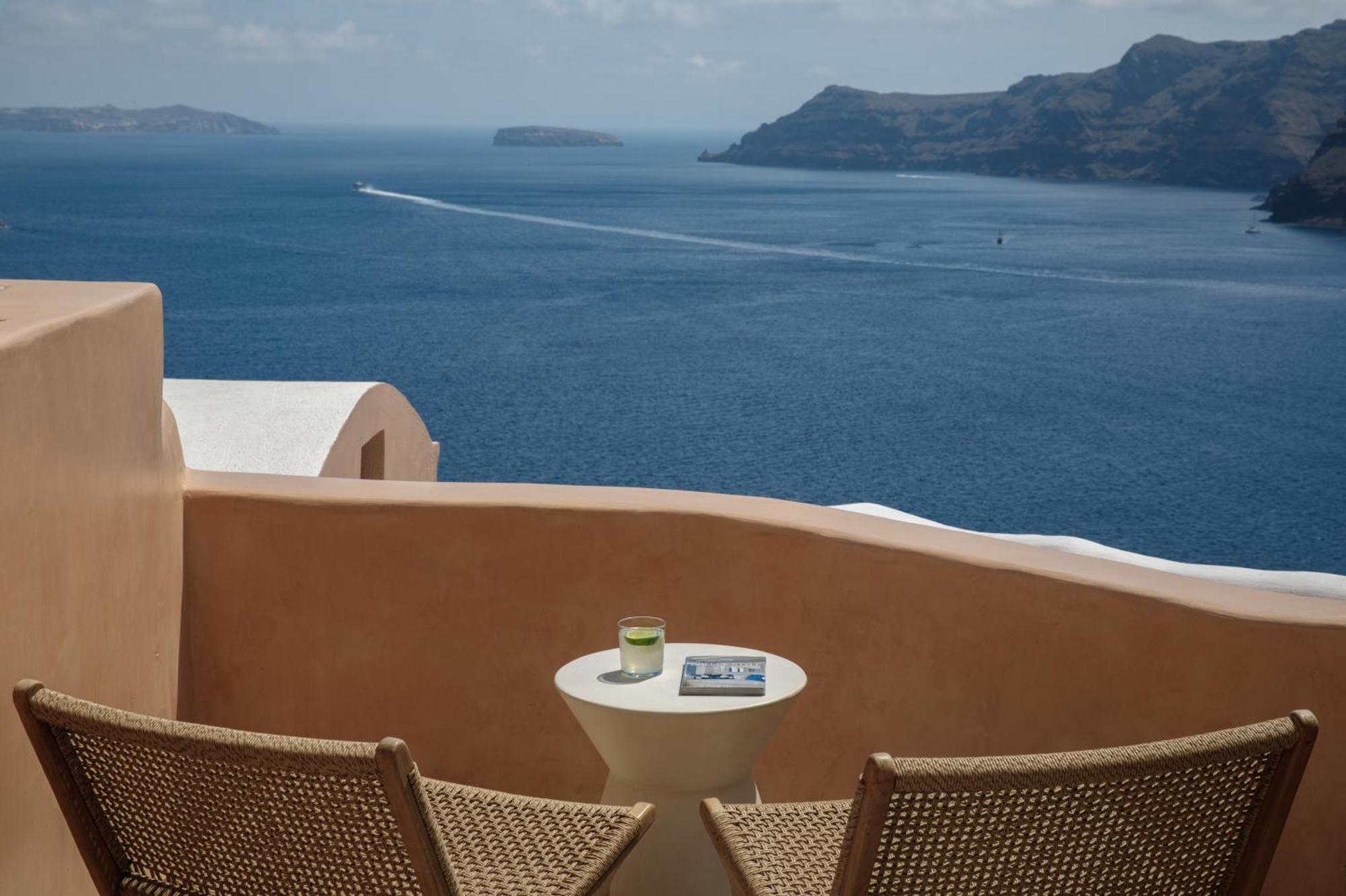 Annouso Villa With Hot Tub By Caldera Houses Oia  Exterior photo